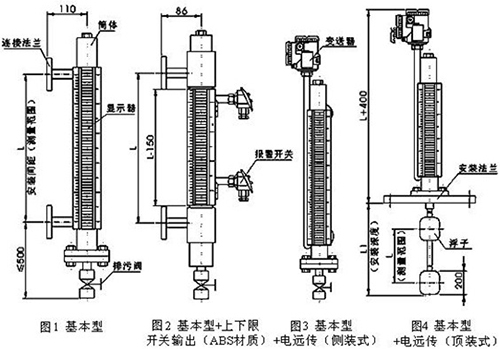 溴素液位计结构原理图