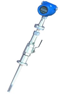 天然气热式气体质量流量计满管型外观结构图